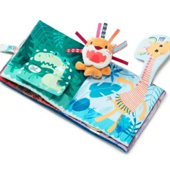 Outlet Livre bébé en tissu Jack le lion Livre Bébé En Tissu