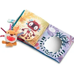 Outlet Livre bébé en tissu Jack le lion Livre Bébé En Tissu