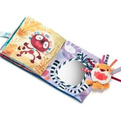 Outlet Livre bébé en tissu Jack le lion Livre Bébé En Tissu