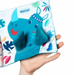 New Livre bébé en tissu Papa t'es où Livre Bébé En Tissu