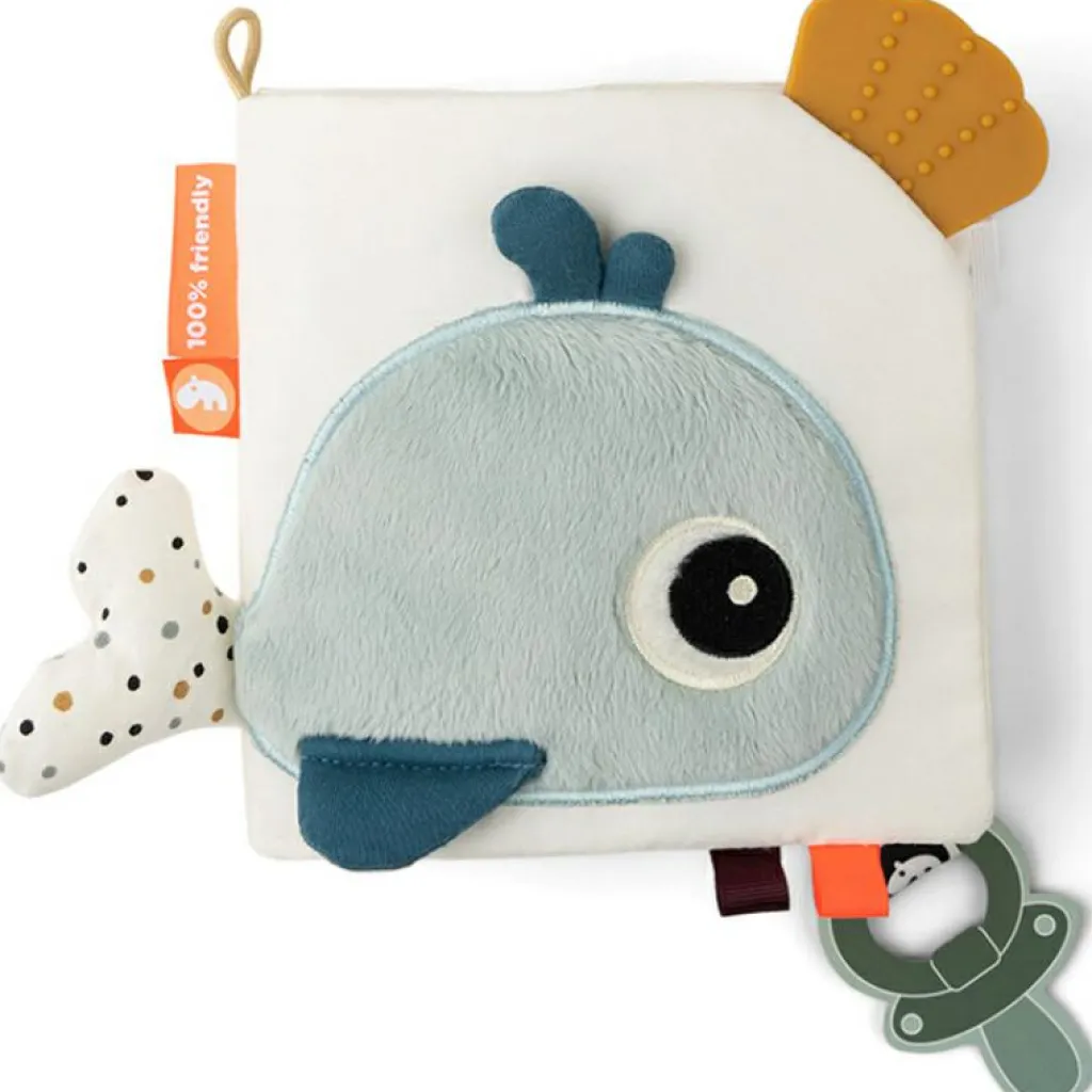 Sale Livre bébé en tissu poissons Sea friends Livre Bébé En Tissu