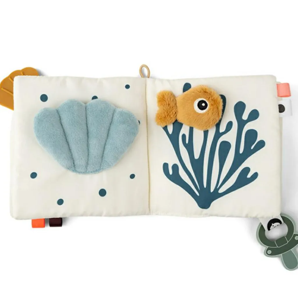 Sale Livre bébé en tissu poissons Sea friends Livre Bébé En Tissu