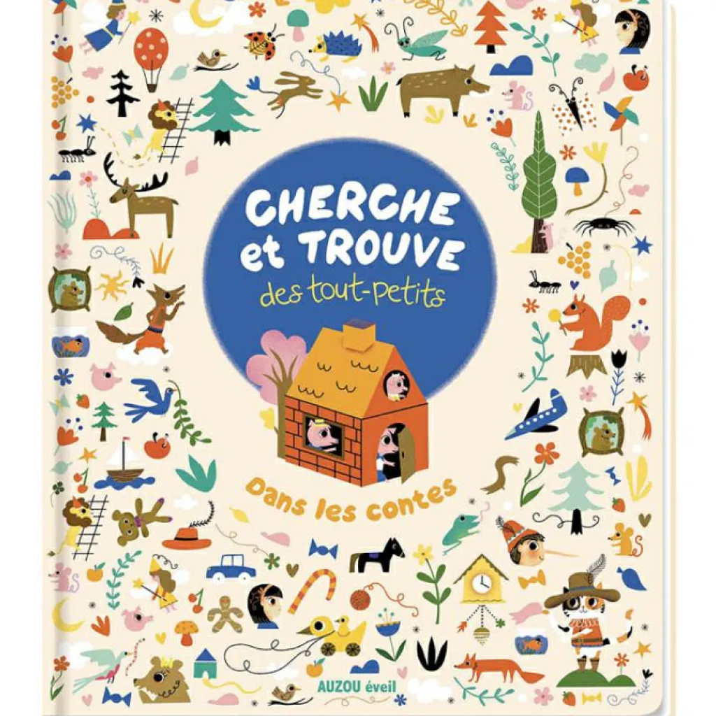 Auzou Editions Livre Cherche et trouve des tout-petits - Dans les contes - Reconditionné
