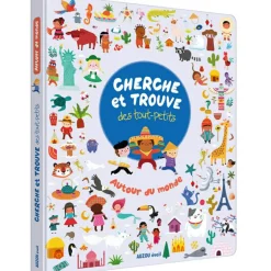 Best Livre Cherche et trouve des tout-petits - Autour du monde Livre D'Activités