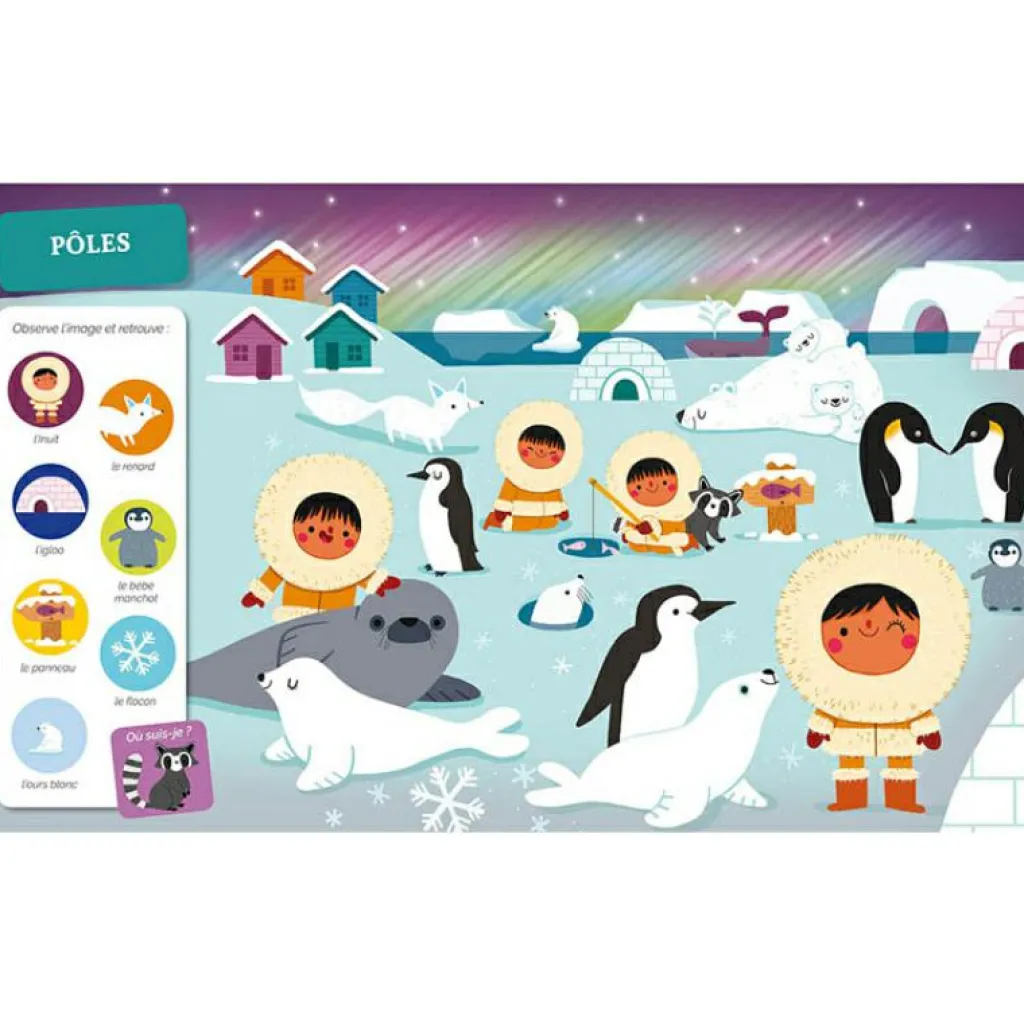 Best Livre Cherche et trouve des tout-petits - Autour du monde Livre D'Activités