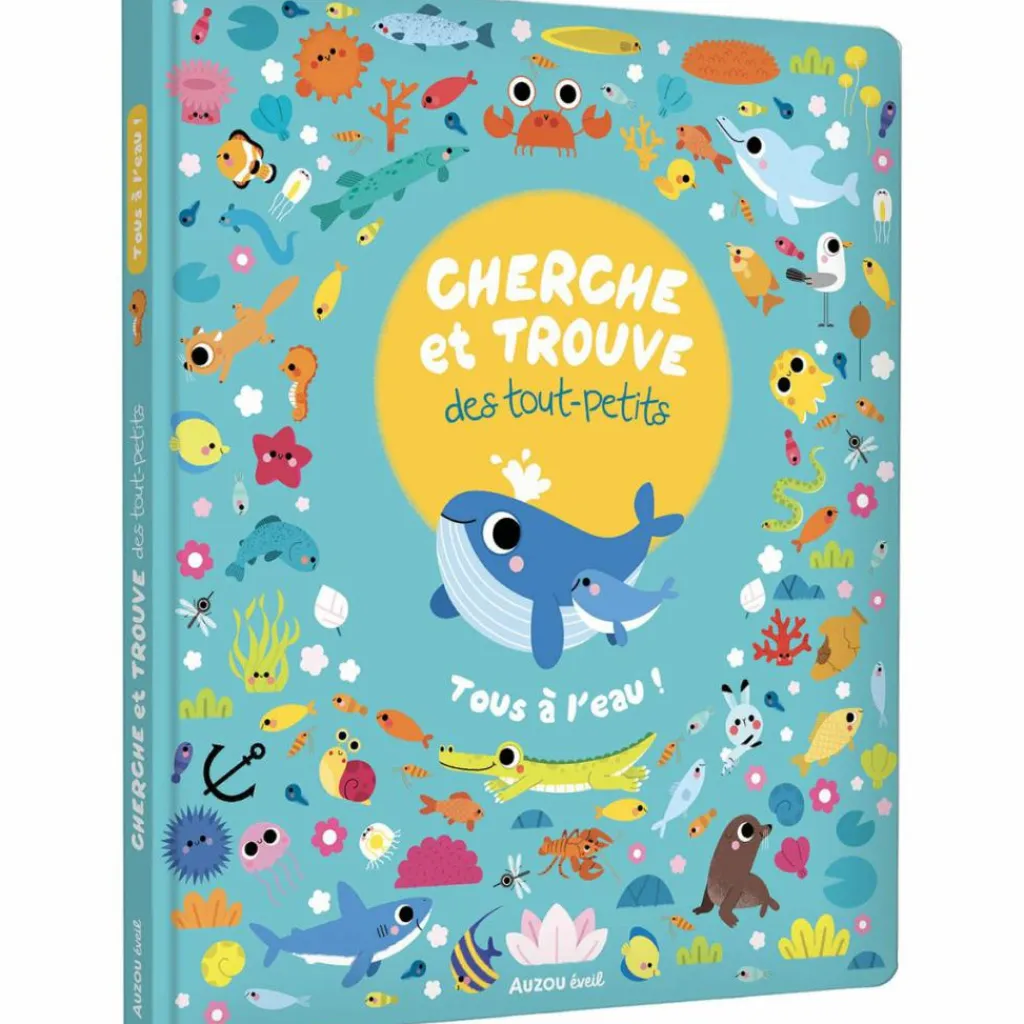 Livre Cherche et trouve des tout-petits - Tous à l'eau ! Livre D'Activités