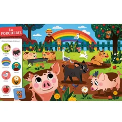 Auzou Editions Livre Cherche et trouve des tout-petits - A la ferme