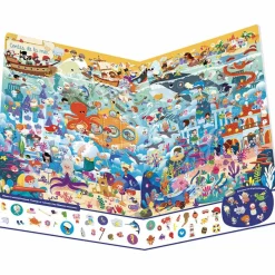 Auzou Editions Livre Cherche et trouve géant Au pays des contes