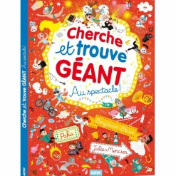 Hot Livre Cherche et trouve géant Au spectacle ! Livre D'Activités