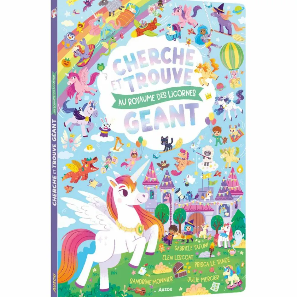 Best Livre Cherche et trouve géant Au royaume des licornes Livre D'Activités