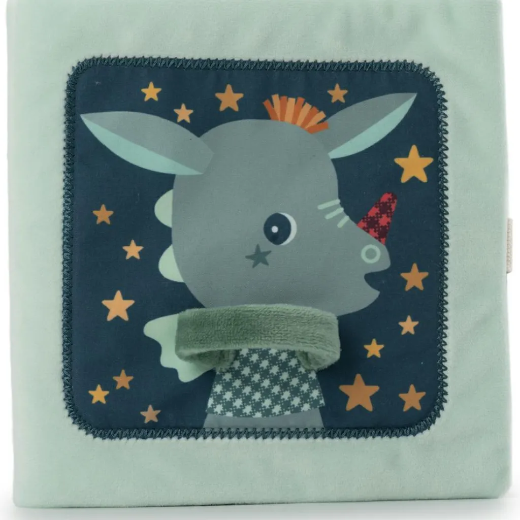 Lilliputiens Livre d'activités en tissu Joe et son doudou