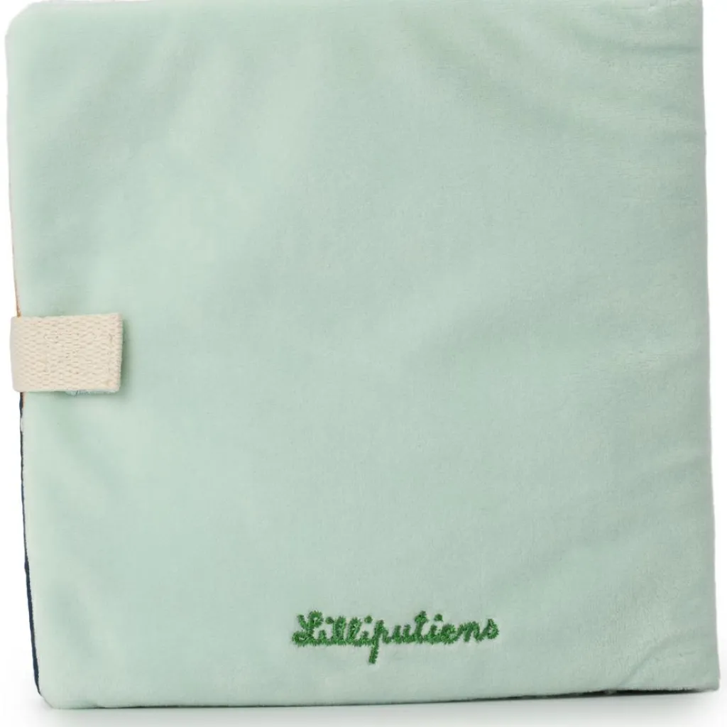 Lilliputiens Livre d'activités en tissu Joe et son doudou