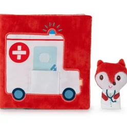 Lilliputiens Livre d'activités en tissu Alice docteur