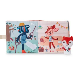 Lilliputiens Livre d'activités en tissu Alice docteur