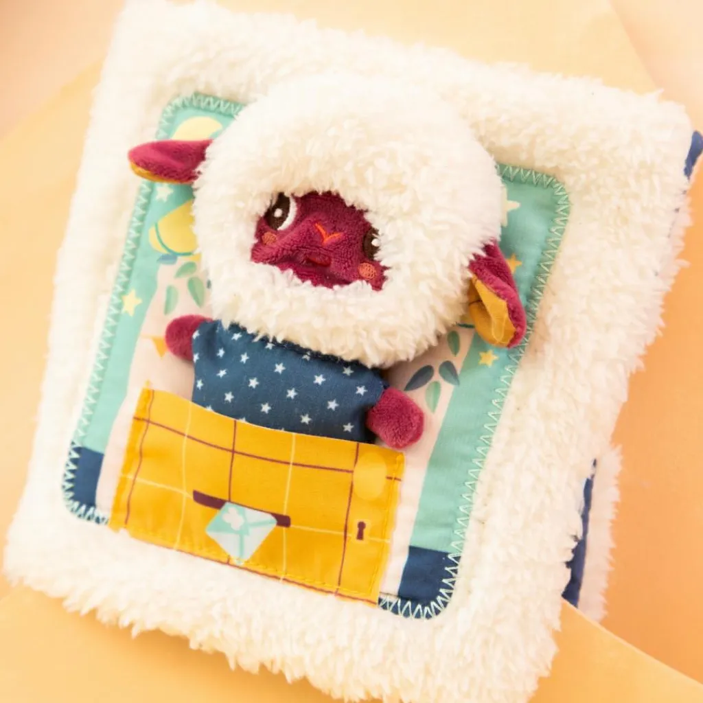 Hot Livre d'activités en tissu Bonne nuit Yvan Livre Bébé En Tissu