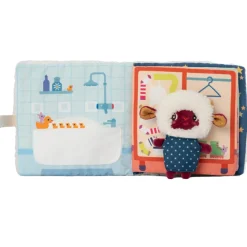 Hot Livre d'activités en tissu Bonne nuit Yvan Livre Bébé En Tissu