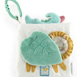 Livre d'activités en tissu Sous mon baobab Livre Bébé En Tissu