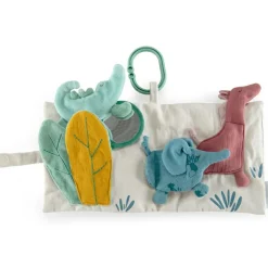 Livre d'activités en tissu Sous mon baobab Livre Bébé En Tissu