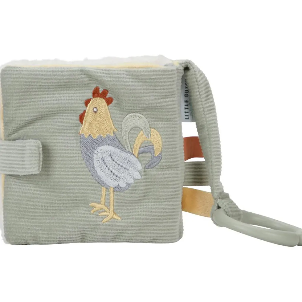 Clearance Livre d'activités pour poussette Little Farm Livre Bébé En Tissu