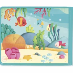 Janod Livre de bain La fête sous l'océan (4 pièces)