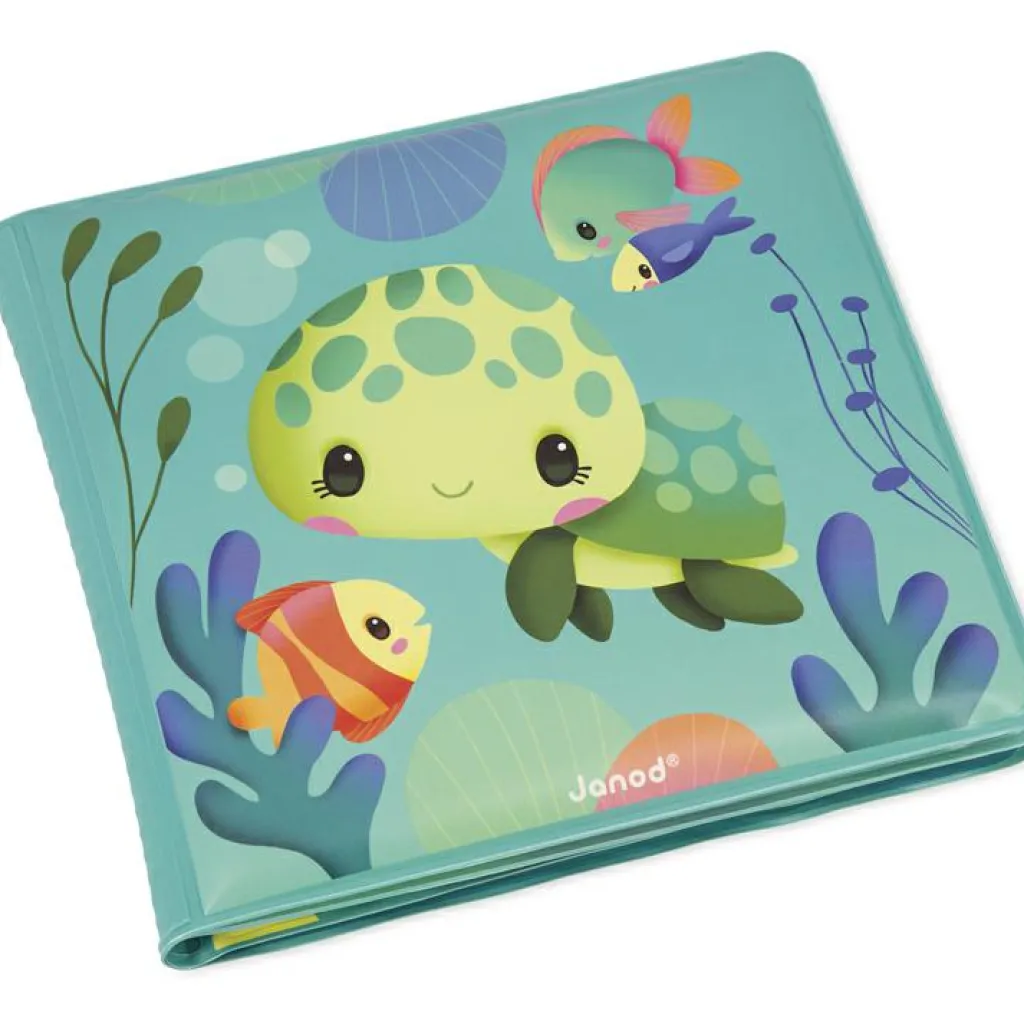 Janod Livre de bain La vie magique des tortues