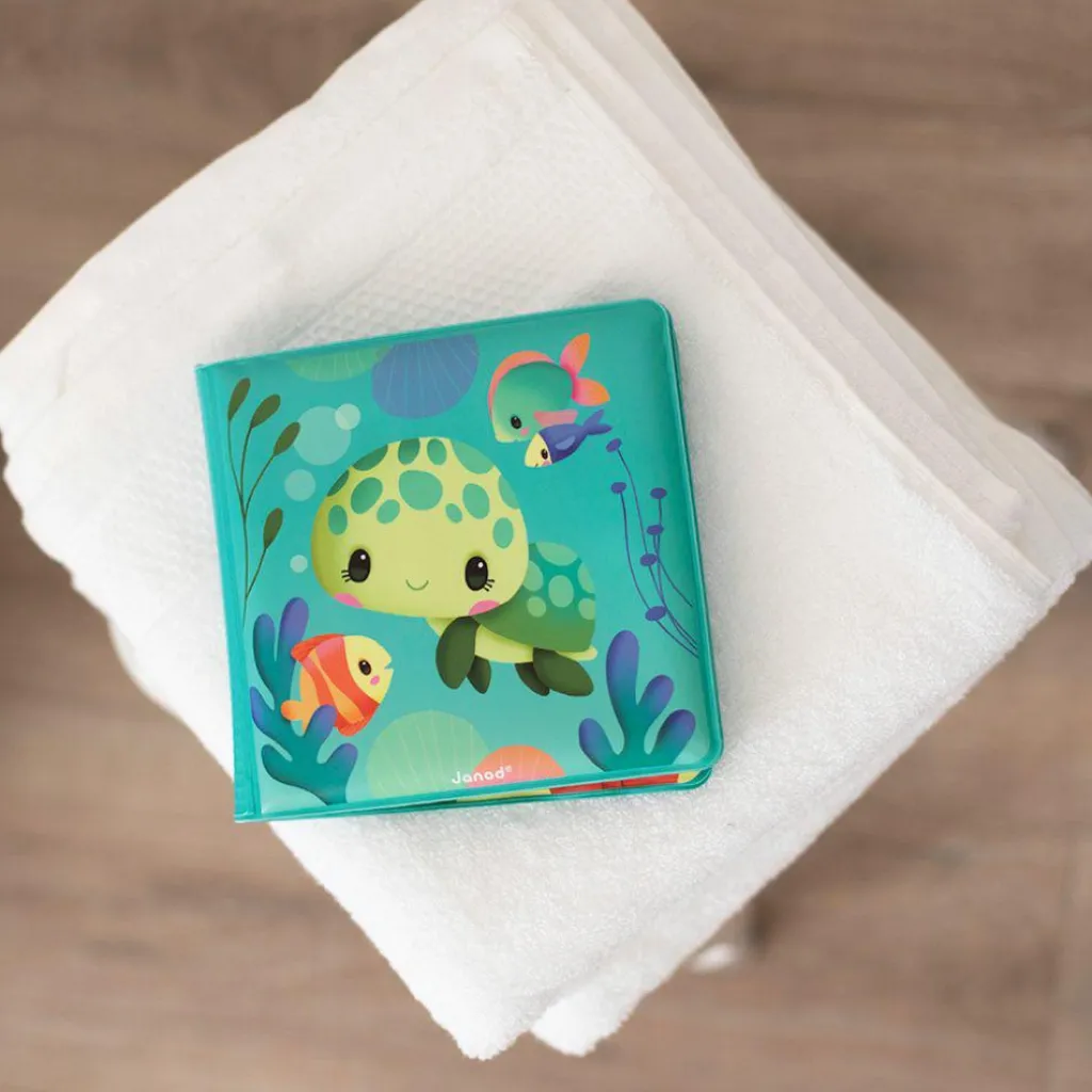Janod Livre de bain La vie magique des tortues