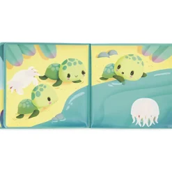 Janod Livre de bain La vie magique des tortues