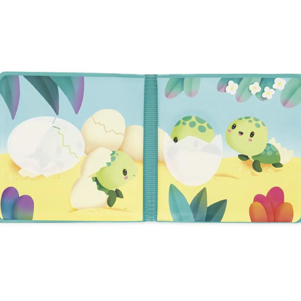 Janod Livre de bain La vie magique des tortues