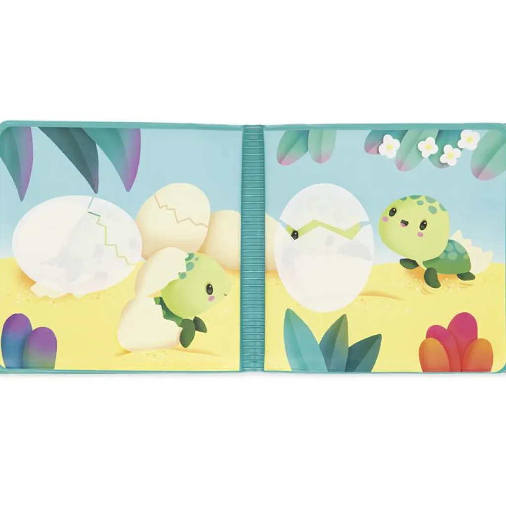 Janod Livre de bain La vie magique des tortues