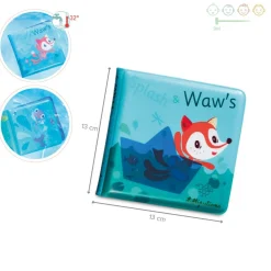 Lilliputiens Livre de bain magique Alice splash