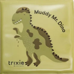 Trixie Livre de bain magique Les aventures de Mr. Dino dans la boue