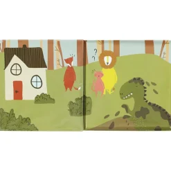 Trixie Livre de bain magique Les aventures de Mr. Dino dans la boue