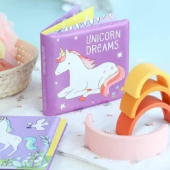 A Little Lovely Company Livre de bain Rêves de licorne