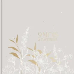 Discount Livre de grossesse 9 mois à t'attendre (124 pages) Souvenir De Grossesse