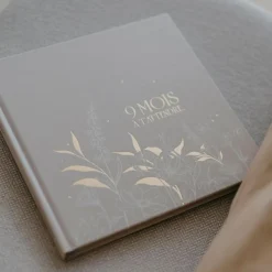 Discount Livre de grossesse 9 mois à t'attendre (124 pages) Souvenir De Grossesse