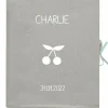 Les Griottes Livre de naissance gris clair 88 pages (personnalisable)
