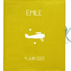 Online Livre de naissance jaune 88 pages (personnalisable) Livre De Naissance / Album Photo