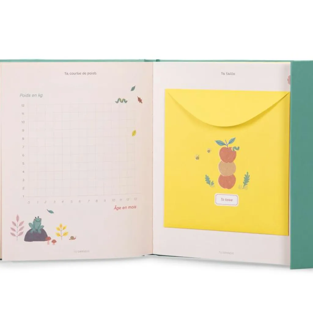 New Livre de naissance Pomme des bois (80 pages) Livre De Naissance / Album Photo