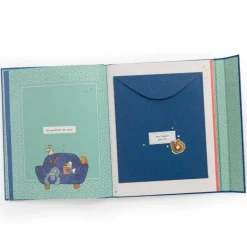 Outlet Livre de naissance Puce et Pilou (80 pages) Livre De Naissance / Album Photo