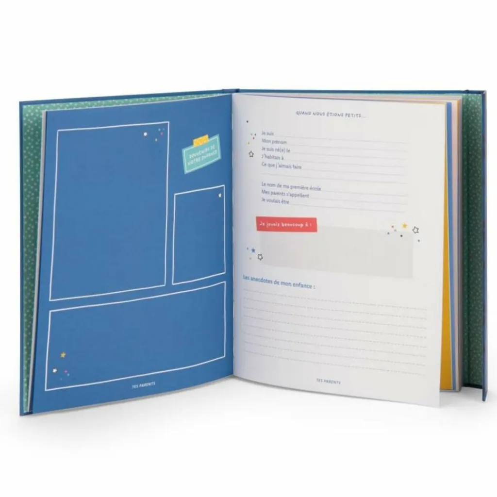 Outlet Livre de naissance Puce et Pilou (80 pages) Livre De Naissance / Album Photo