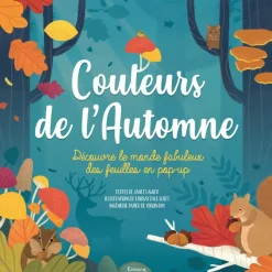 New Livre documentaire Couleurs de l’automne Enfant Livre Enfant