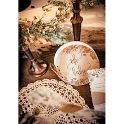 Livre d'or en bois Oh Baby (68 pages) Livre D'Or