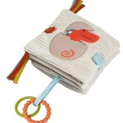 Little Big Friends Livre d'éveil 2 en 1 Les Amis Dinos