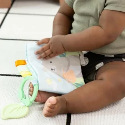 Online Livre d'éveil en tissu Nate l'Ourson Livre Bébé En Tissu