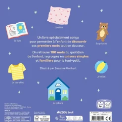 Auzou Editions Livre d'éveil Mes 100 mots pour bien grandir