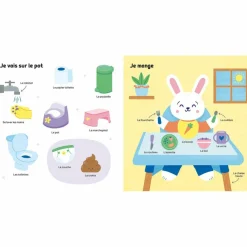 Auzou Editions Livre d'éveil Mes 100 mots pour bien grandir