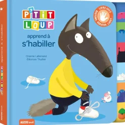 Clearance Livre Je decouvre avec P'tit Loup P'tit Loup apprend à s'habiller Premiers Livres