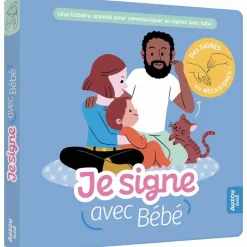 Auzou Editions Livre Je signe avec bébé