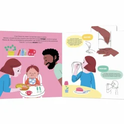 Auzou Editions Livre Je signe avec bébé
