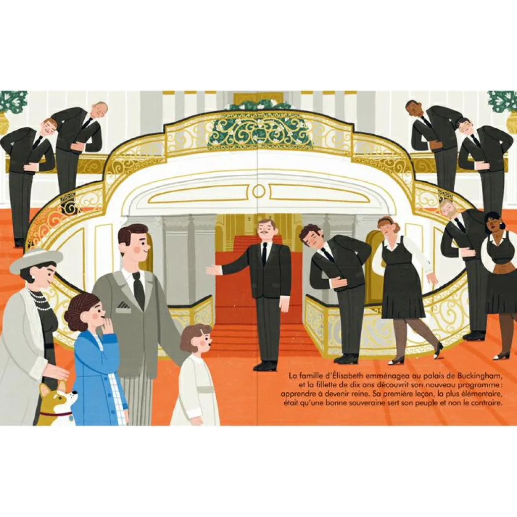 Enfant Editions Kimane Livre La Reine Elisabeth II
